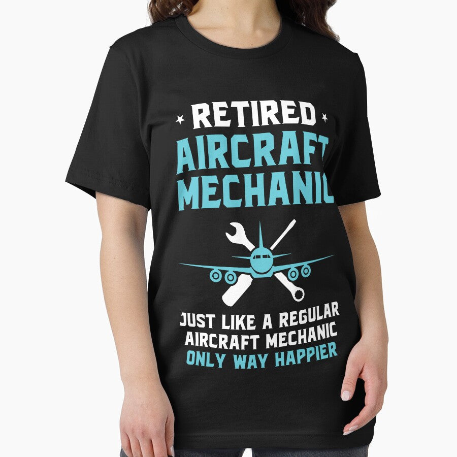 Retired Aircraft Mechanic Not My Problem Anymore Retirement: Funny Aviation Mechanic Gift by Adexyl