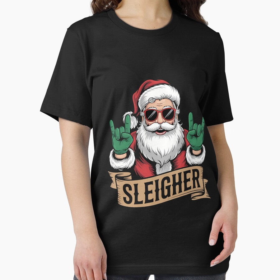 Christmas Santa Rock Xmas by CookWorldLaughs