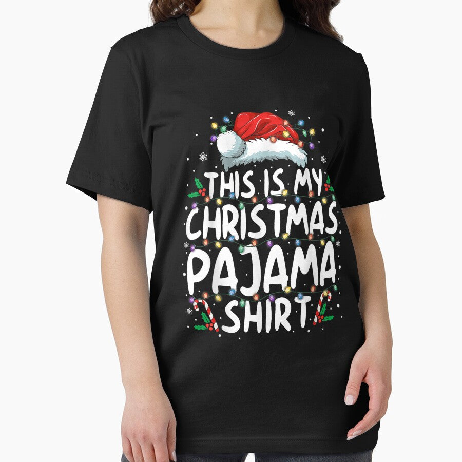 This Is My Christmas Pajama Shirt Funny Xmas by StickChic