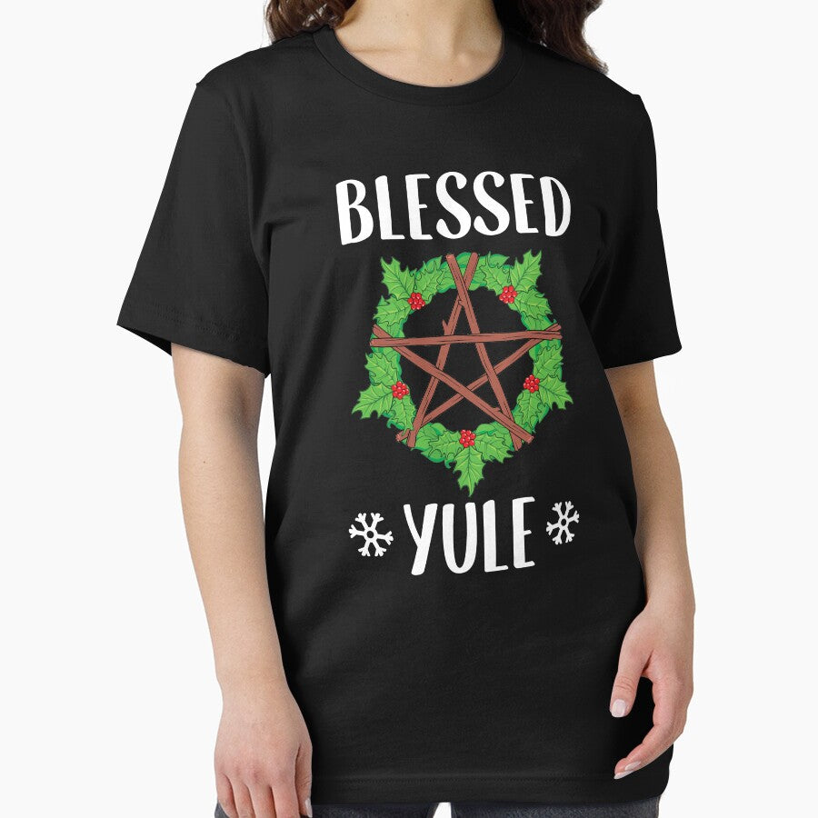Blessed Yule Pagan Winter Solstice design by jakehughes2015