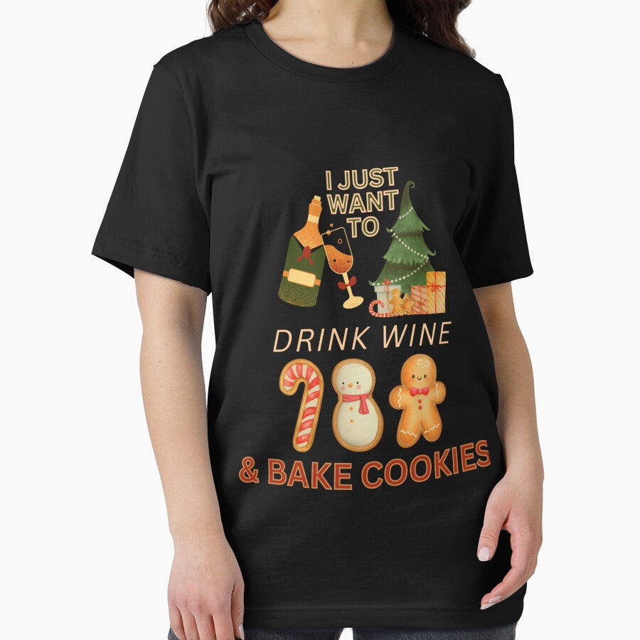 I Just want to drink wine and bake cookies by SebastianaKahl
