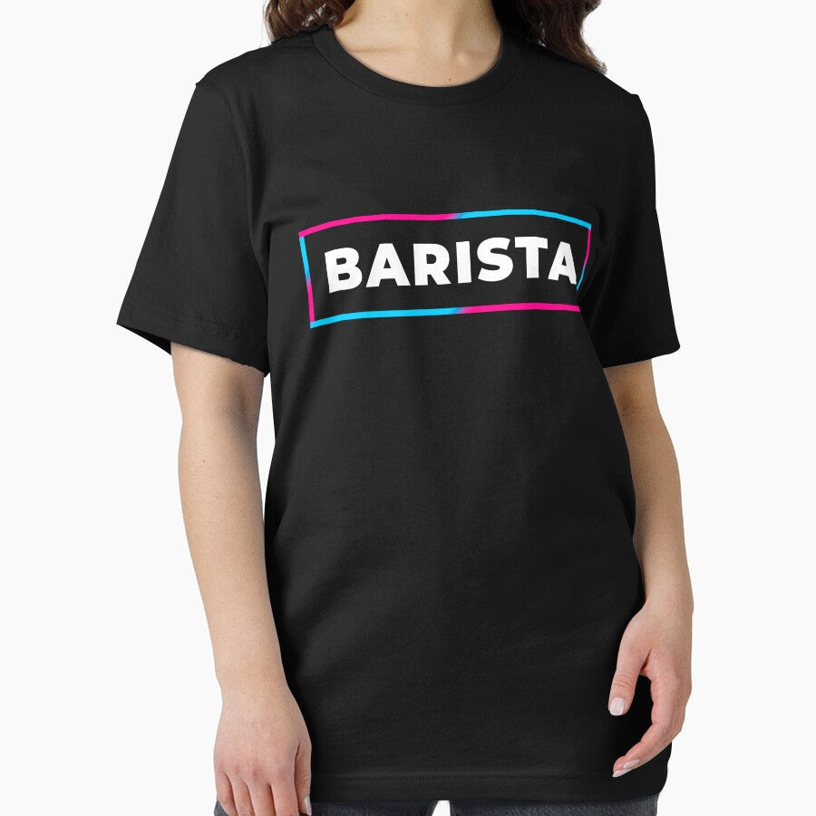 Barista retro gradient frame by SVPOD