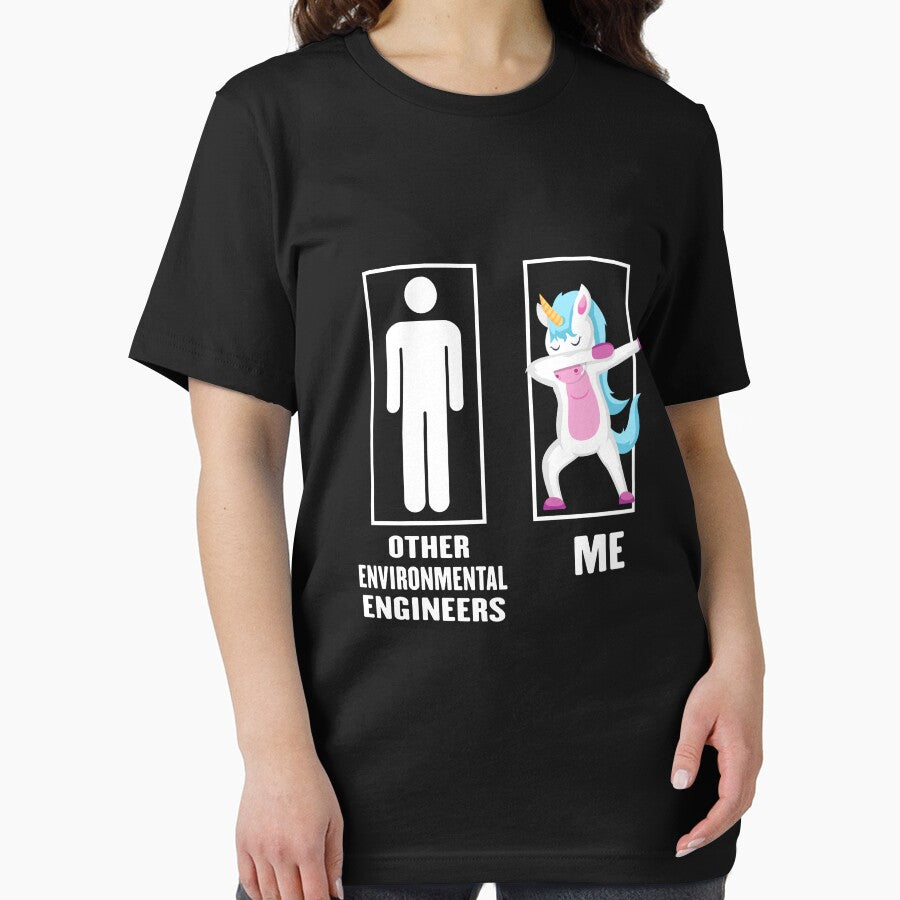 Funny Unicorn Dabbing Other Environmental engineer Me, Environmental engineer Dad Husband Birthday Christmas Gift by xlnv