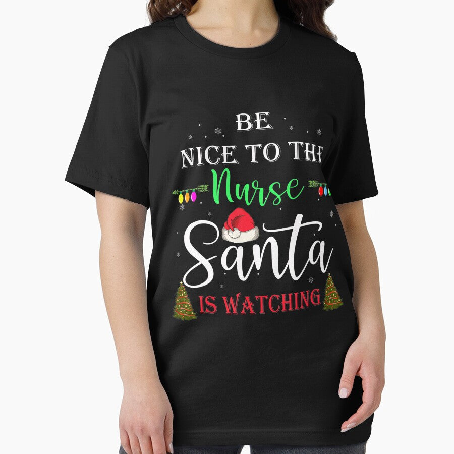 Christmas To Watching Santa Nurse Retro Nurse Vintage The is Nice Be Classic by FrankyTepper