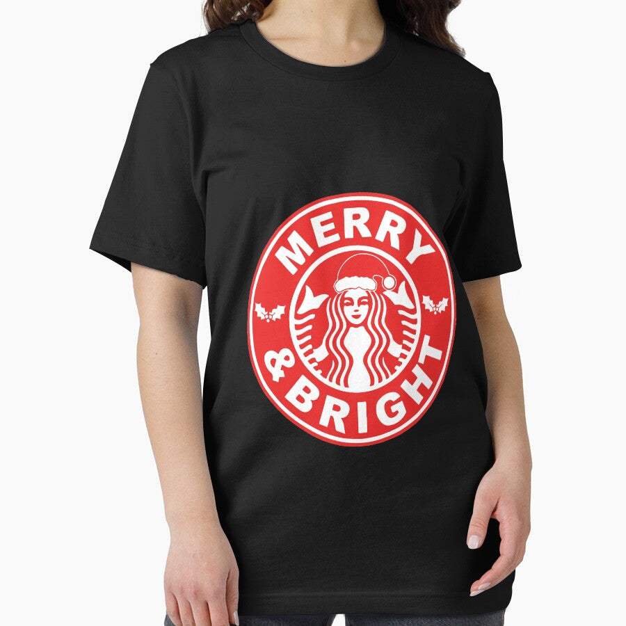 Merry and Bright, Christmas, Christmas Coffee, Christmas Cute by DeboraSPena