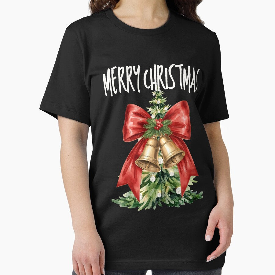Merry Christmas Cute Christmas Tree And Bow by thebest-2studio