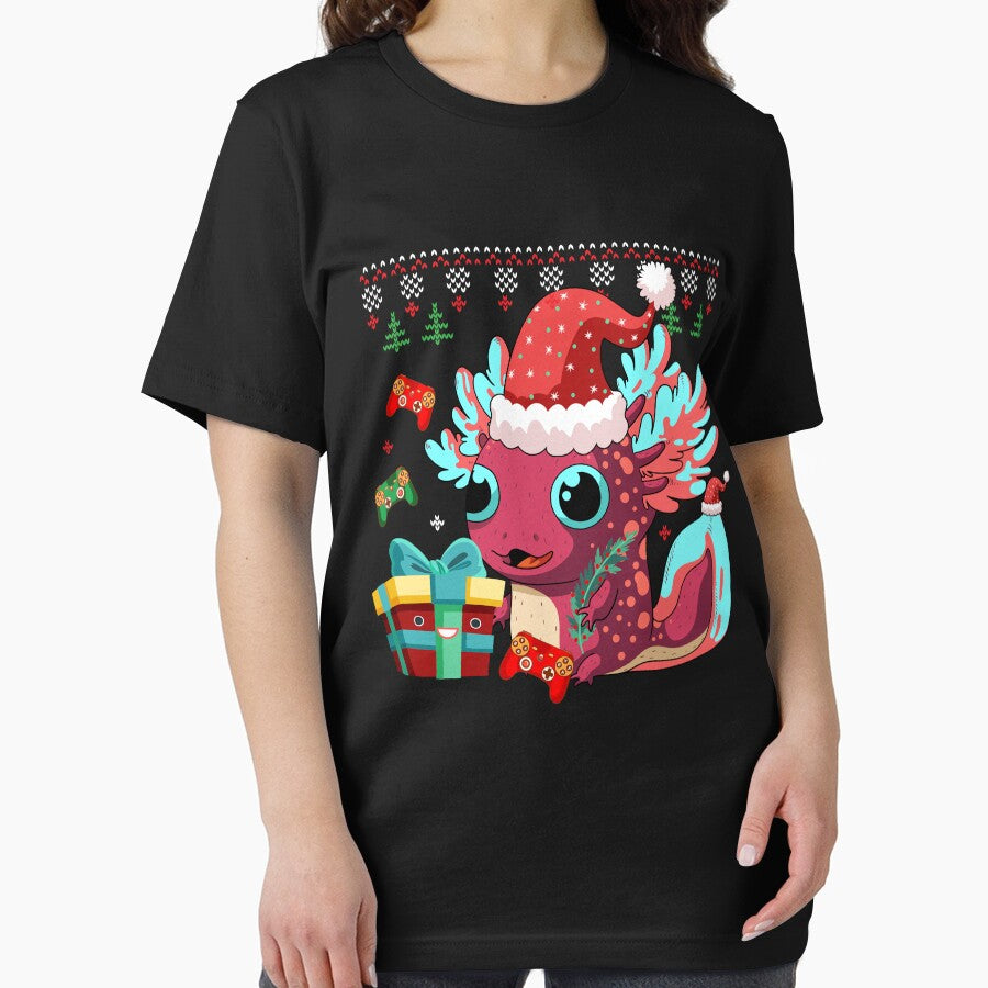 Axolotl Christmas Funny by kibbeegaddisi