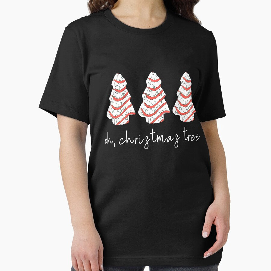 Christmas Tree Cake t-shirt, Little Debbie Holiday Cake t-shirt, Oh Christmas Tree t-shirt, Tree Cake Holiday Shirt, Xmas Shirt Full Size by McCaffrey584