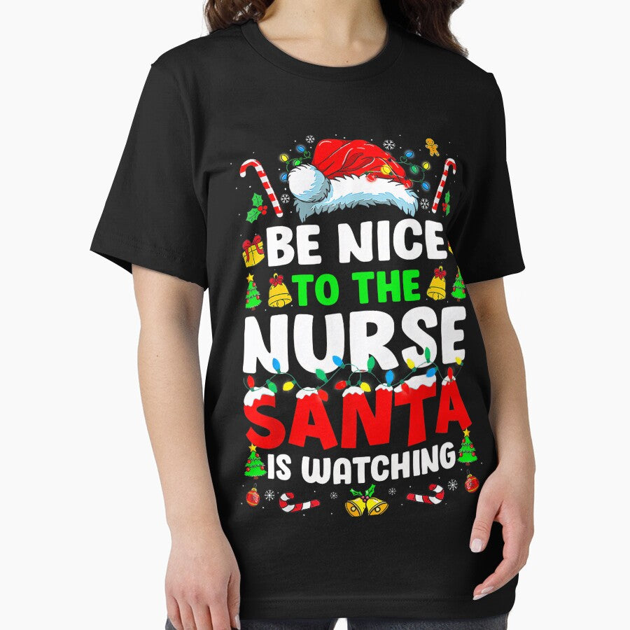 Be Nurse The Nice Vintage is Classic To Christmas Retro Watching Santa Nurse by FrankyTepper