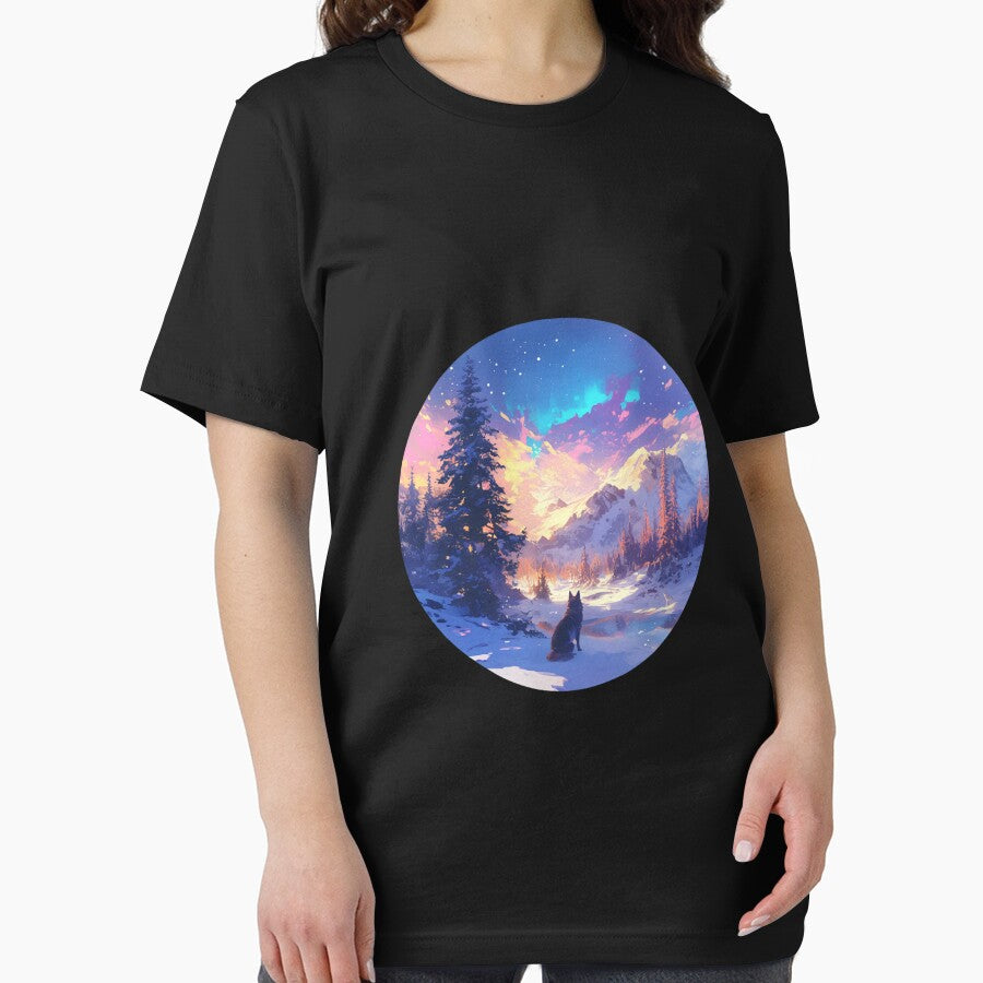 Winter vibes // German Shepard // Polar lights // Winter mood by SMARTKIT  DESIGNAGENCY