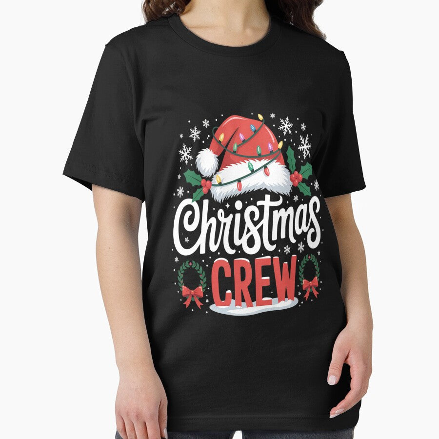 Christmas Crew Christmas Lights Family Matching Pajamas by ticlitule
