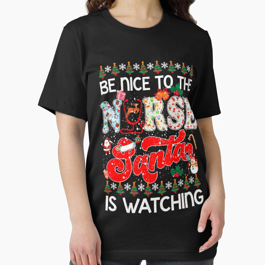 Retro is Be Nurse Vintage To Christmas Nurse Nice Classic Watching The Santa by FrankyTepper