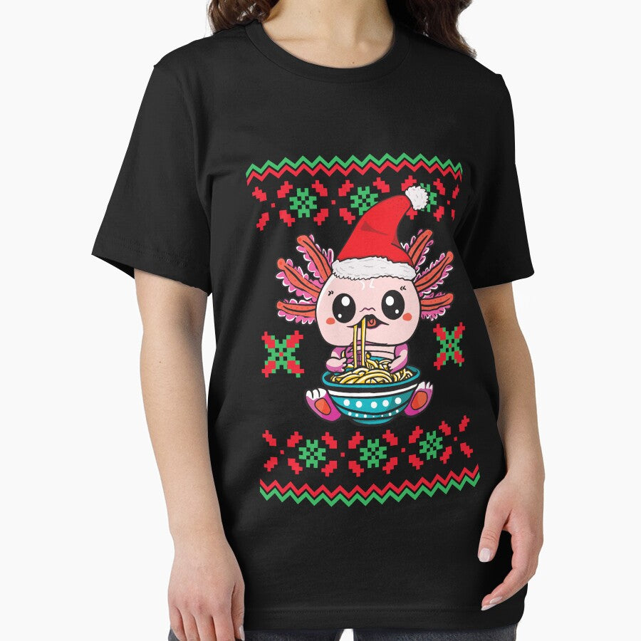 Xmas Axolotl Kawaii Christmas Sweater by PrinChic!
