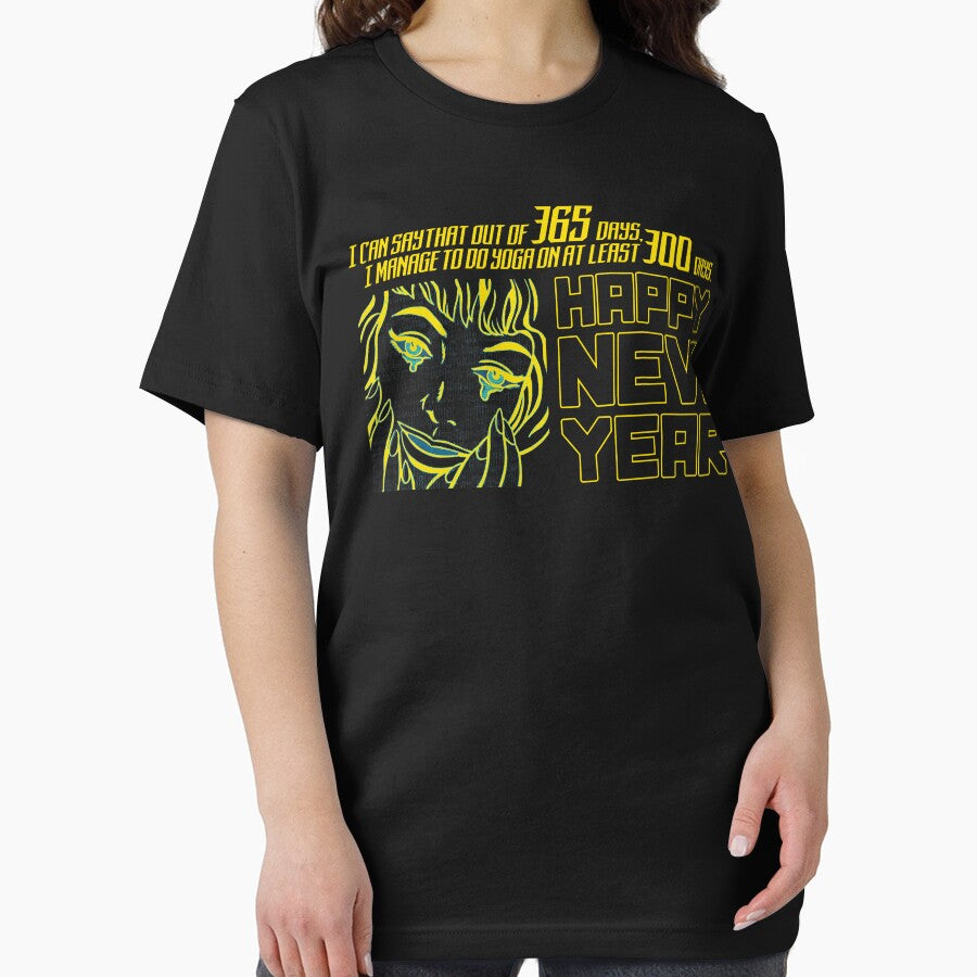 Funny | HAPPY NEW YEAR | Fitness | Tshirt by Merchbid .