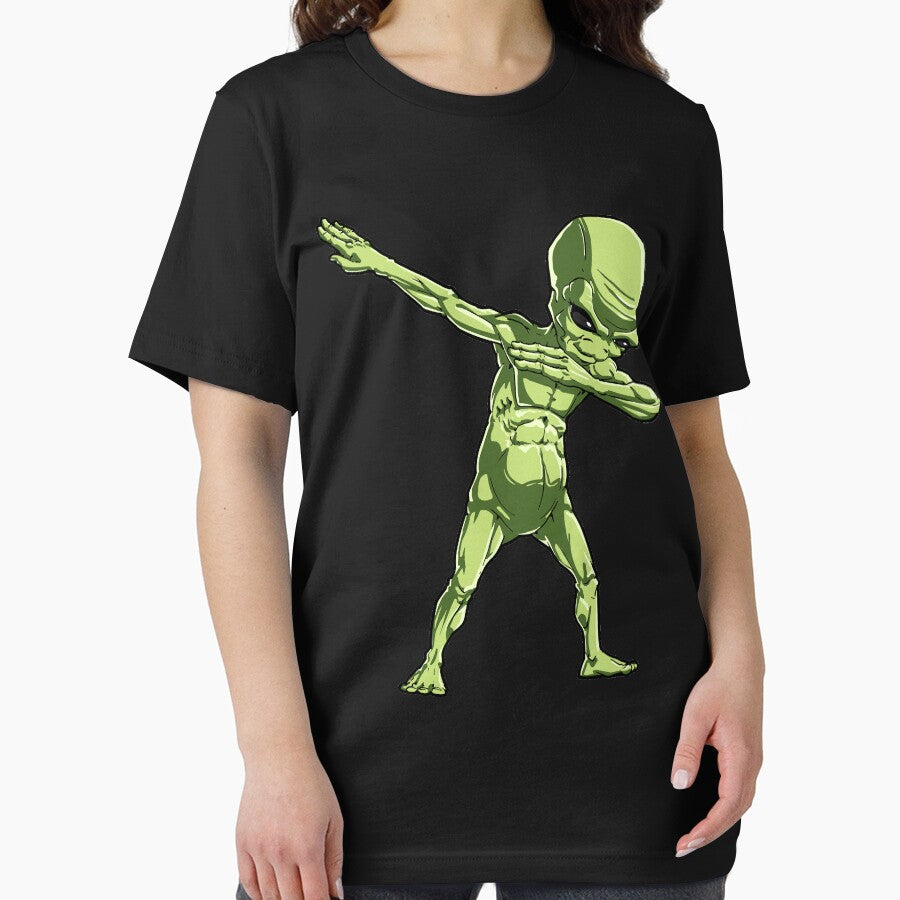 Dabbing Alien T Shirt Dab hip hop funny Gift Men Women Kids by LiqueGifts