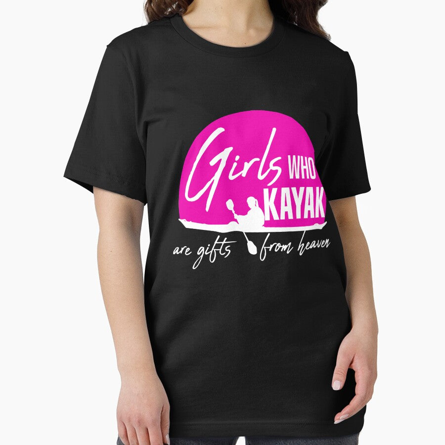 Girls Who Kayaking T-shirt by 3familyllc