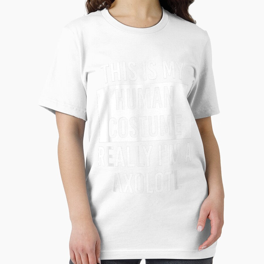 Really I39;m Axolotl Funny Christmas Gift T Shirt by DashaLitvinchuk