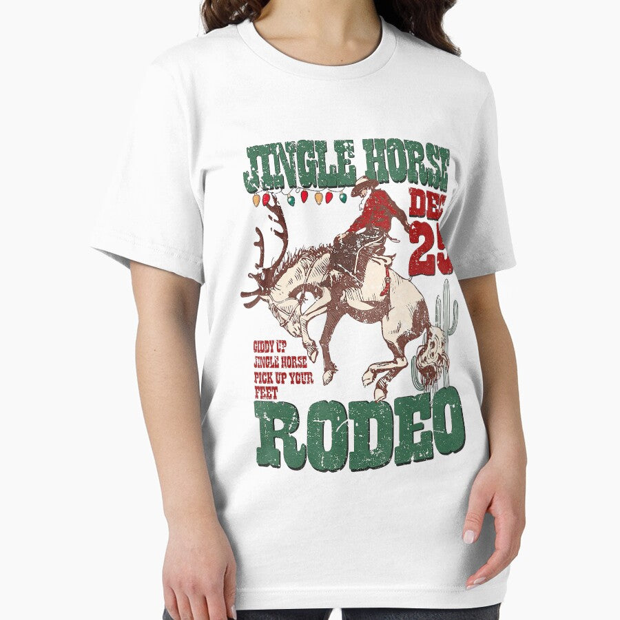 Jingle Horse Dec 25 Giddy Up Pick Up Your Feet Rodeo Howdy by NetlandWewerka
