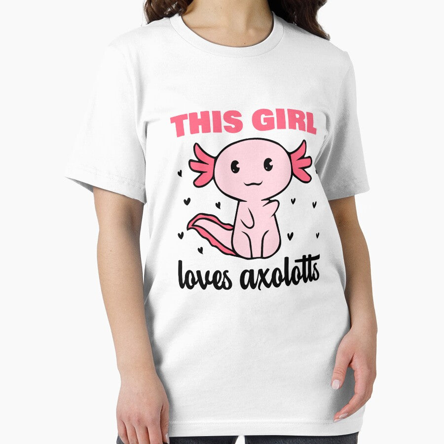 This Girl very Loves Axolotls by uranus1store