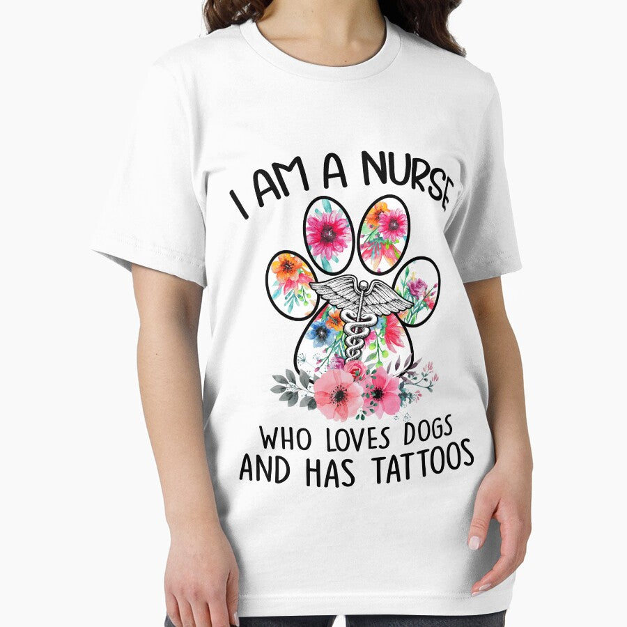 I am a nurse WHO LOVES DOGS by HolliuxGift