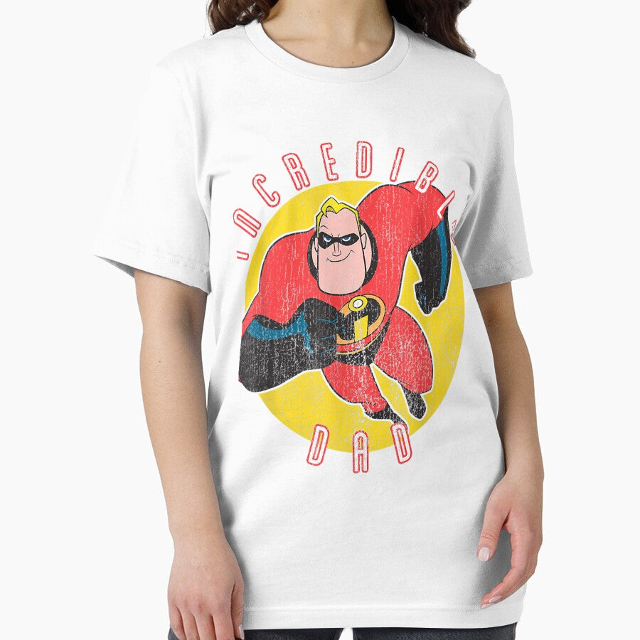 Incredibles Mr. Incredible Dad Graphic T-Shirt by BoegelAdalbert