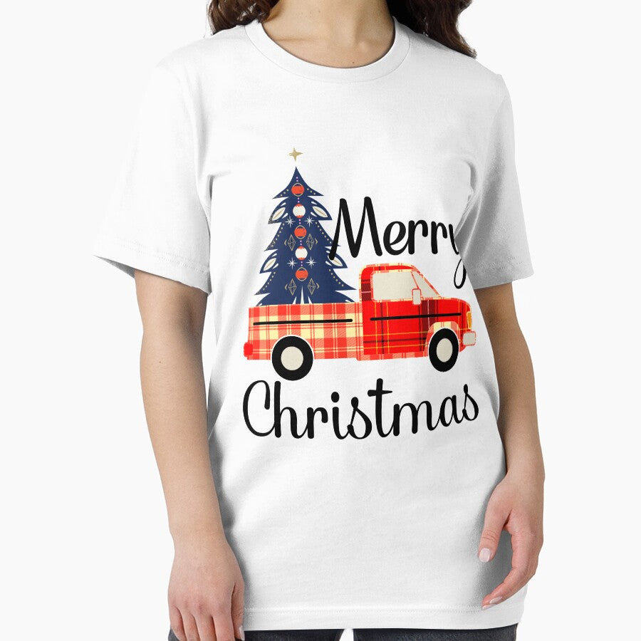Merry Christmas Buffalo Truck, Blue Tree by ACC