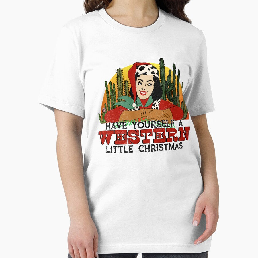 Western Cowgirl Christmas by SmokinGlue