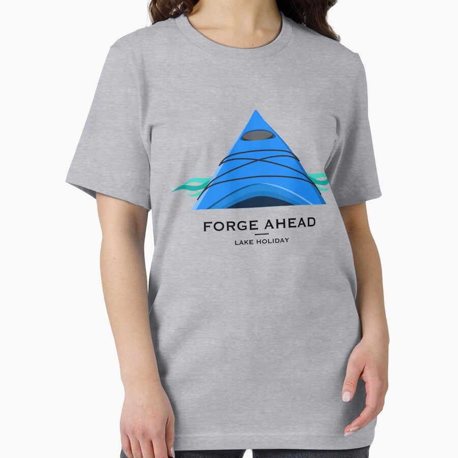 Forge Ahead Kayak - Lake Holiday - Blue by BlueSkyTheory