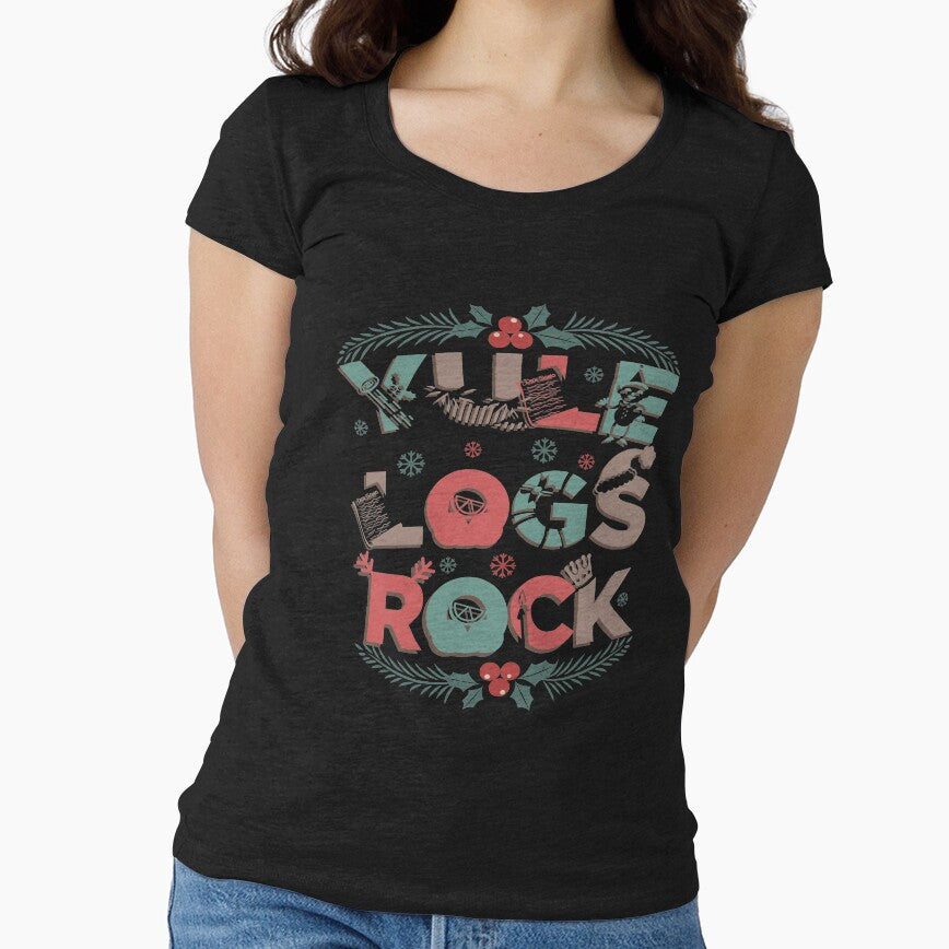 Yule Logs Rock by highparkoutlet