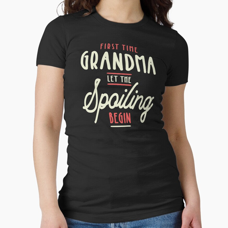 Grandma Let The Spoiling Begin Gift First Time Grandma by cidolopez