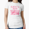 Let s Go Girls Disco Ball Cowboy Hat Pink Cow Western New Year 2024 by phantasmalfairy