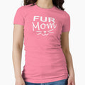 Fur Mom Gifts Kitty Mom Cat Mom AF by GreenTurtleTeez