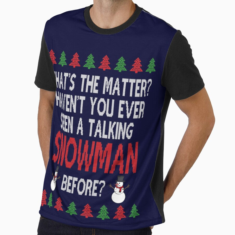 Haven't you ever seen a snowman before, Christmas Movie Quote Funny by Sunnyhova