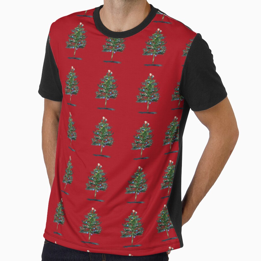 Oh Christmas Tree - red nose by Flossiphy