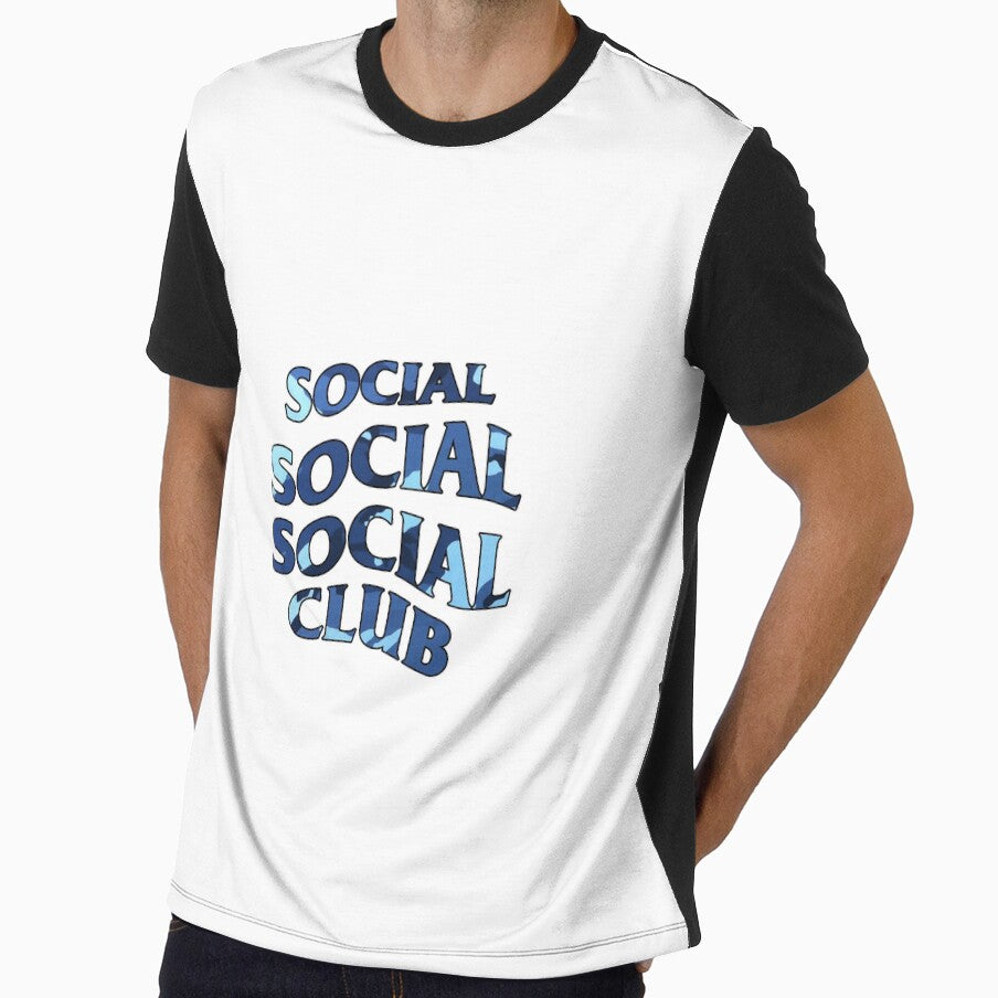 SOCIAL SOCIAL SOCIAL CLUB - Blue Camo by NewMerchandise