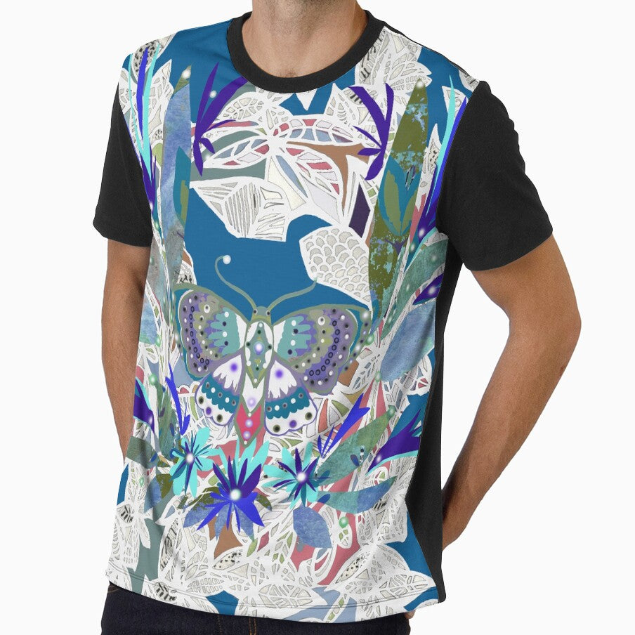 Moth fantasy garden by ZjalDesign