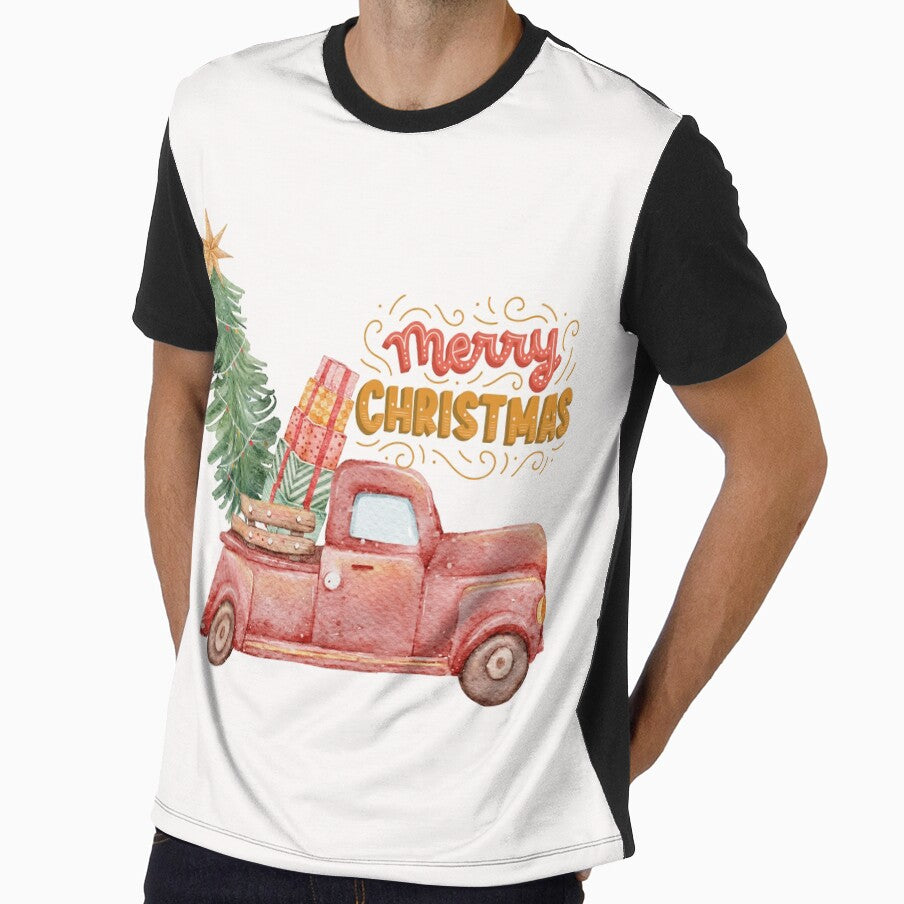 Christmas Truck with Tree and Gifts by muitee