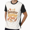 Sweater Weather Club Cute Cozy Fall Design – Warm Cream by Bright Little Things