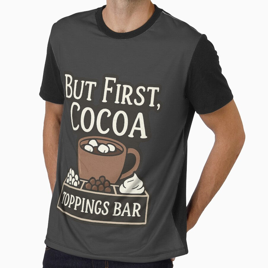 But First Cocoa Toppings Bar - Hot Chocolate Christmas Gift by PunchDrop