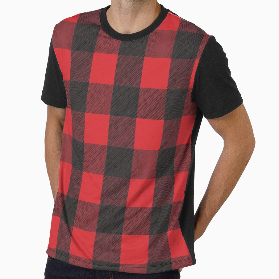 Red Buffalo Plaid by ScribbledToad