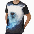 Snowy Polar Bear Head by mcmtdesigns