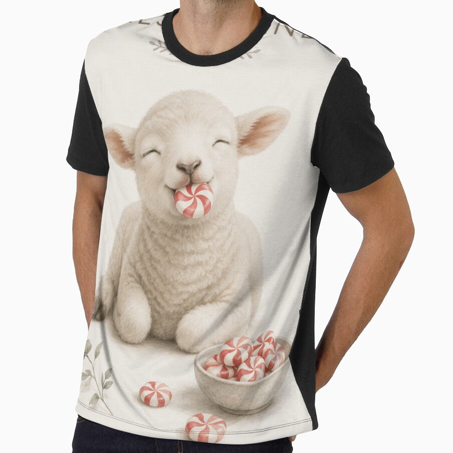 Hygge Lamb & Peppermint "DELICIOUS" Portrait by NickWhittleArt