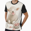Hygge Lamb & Peppermint "DELICIOUS" Portrait by NickWhittleArt