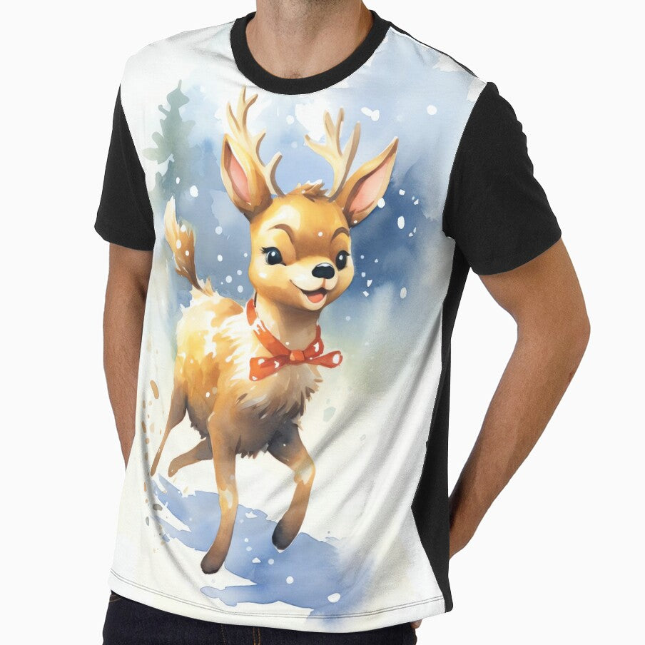 Playful Jingle Bell Reindeer by cute-animals99