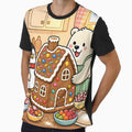 Cute Polar Bear Penguin Gingerbread House Christmas by Herodestroyer