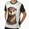 Curious Otter by digiscapeart