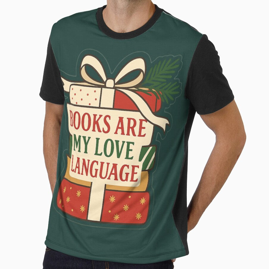 Books Are My Love Language - Book Lover Christmas Gift by PunchDrop