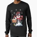 Mema Snowman Christmas Candy Cane Red Plaid Santa by laurenm233
