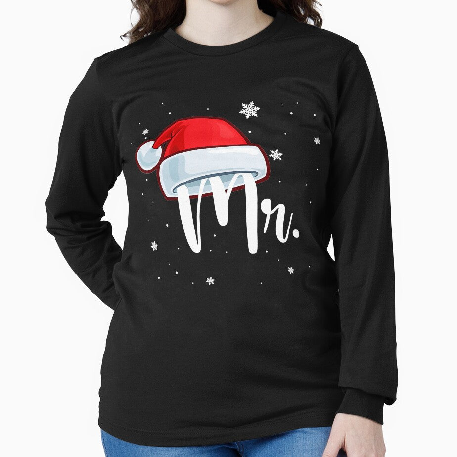 Mens Mr and Mrs Santa Claus Pajamas Matching Couples Christmas by PatrickRda