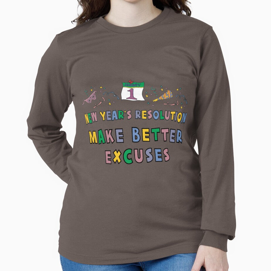 New Years Resolution "Eat Desert First" T-Shirts by HolidayT-Shirts